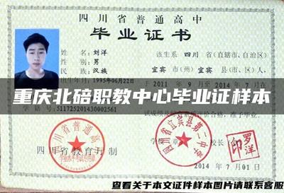 重慶北碚職教中心畢業證樣本與信息技術咨詢服務解析